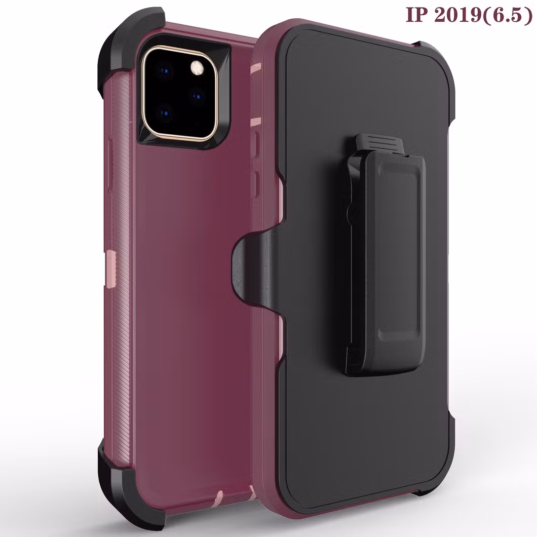 Luxury Fashion Solid Color TPU Soft Phone Case, 2 in 1 Monochrome Pure Color PC Hard Back Cover for iPhone 11/ 11PRO/ 11promax and Samsung