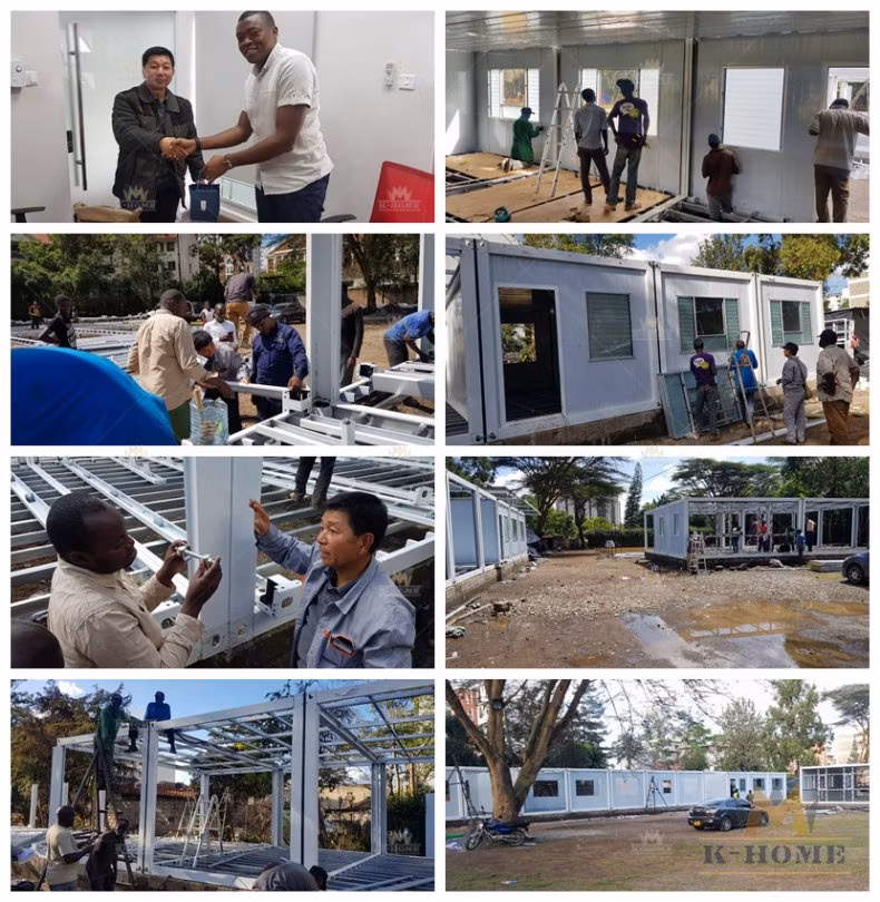Tempoary Prefab Sandwich Panel School for Children
