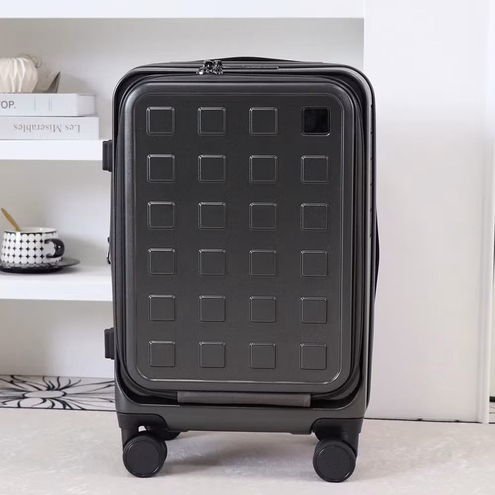Special Luggage with High Aesthetic Value Front Opening Universal Boarding Suitcase