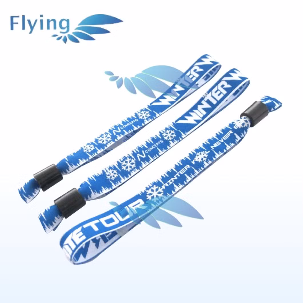 2024 Promotional Custom Fabric Bracelet for Event