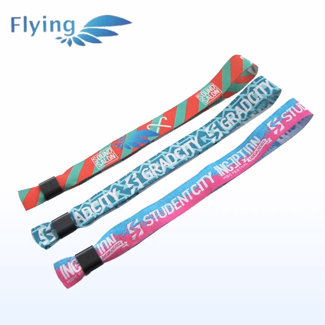 2024 Promotional Custom Fabric Bracelet for Event
