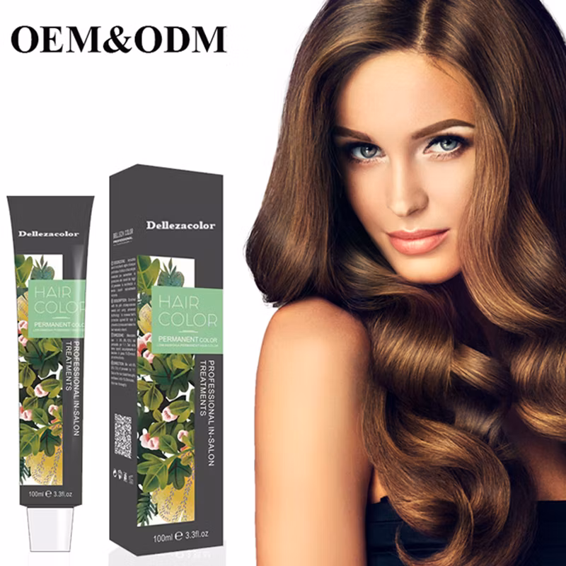 100ml 55colors Salon Use Professional Permanent Ammonia Free Hair Color