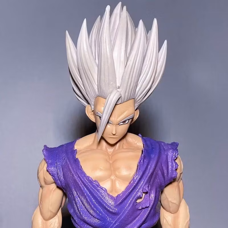 Dragon Ball Z White Shen Son Gohan Beast Gk White Hair Goku Super Saiyan Vegeta Super Three Super Four Model Anime Figure Cartoon-Character