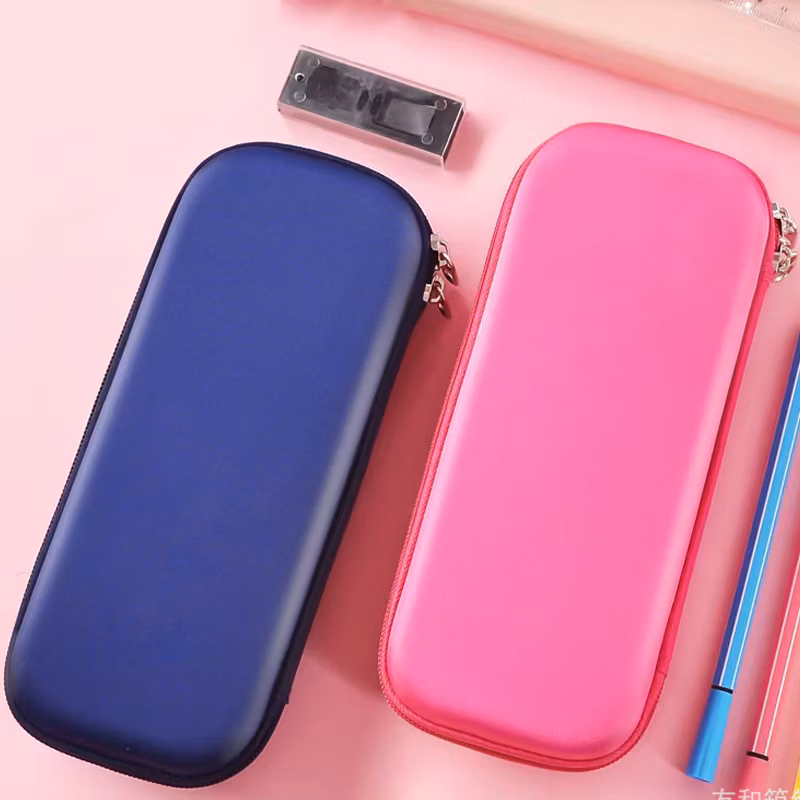 Pink Blue Pencil Case Customized Custom Pattern Boys and Girls′ Stationery Box