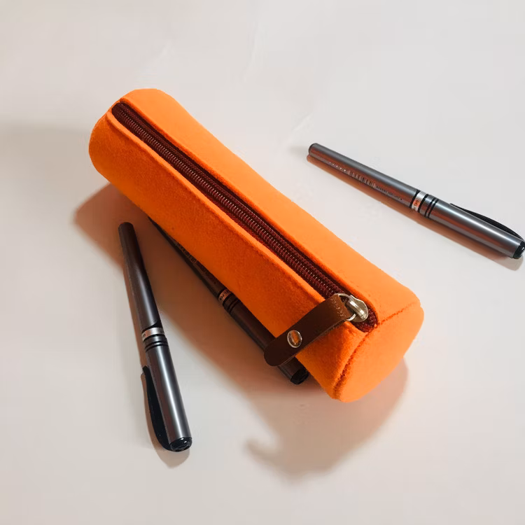 Wholesale Office Student Kids Pen Bag Stationery Commodity Cylindrical School Pencil Case