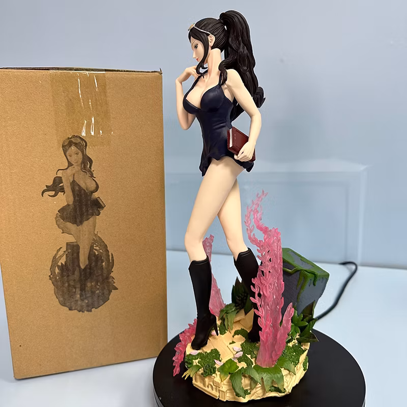 One Piece Anime Figure Female Resonance Series Nico Robin Statue Model Cartoon-Character