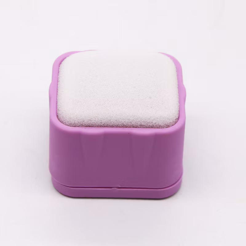 Dental Endo Files Holder Staging Station Burs Cleaning Foam Sponges Stand Case