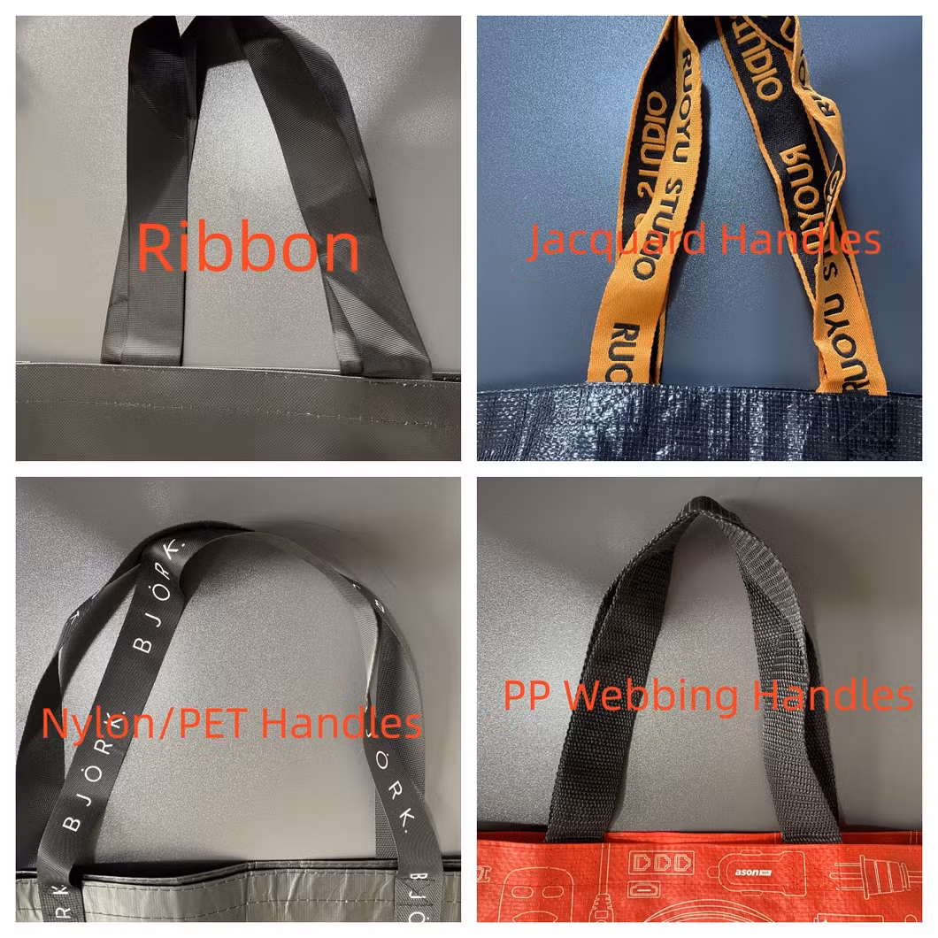 Double Handle Laminated PP Non Woven Shopping Bag for Supermarket