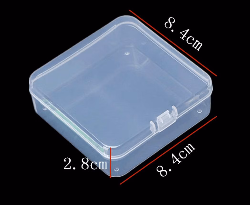Storage Case Plastic Storage Box Organizer Small Packaging Holder