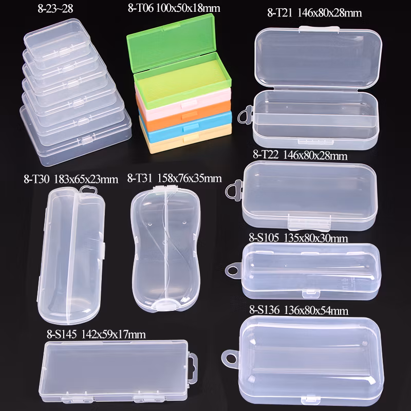 Sunshing Plastic Eyebrow Razor Package Facial Hair Removal Shavers Storage Case