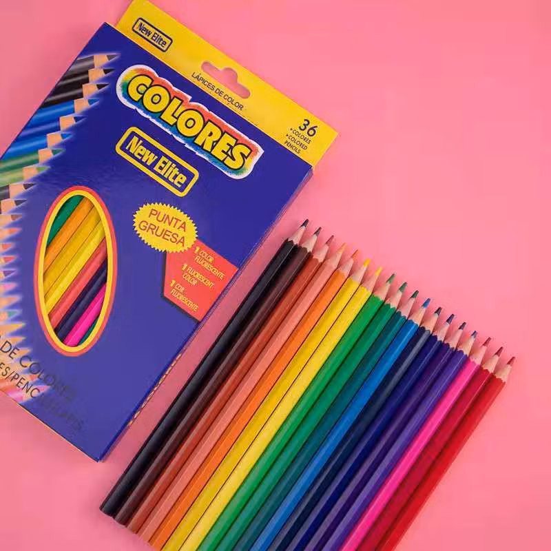 72 Colors Water Soluble Tin Box Art Pencil Set Colored Pencils for Drawing