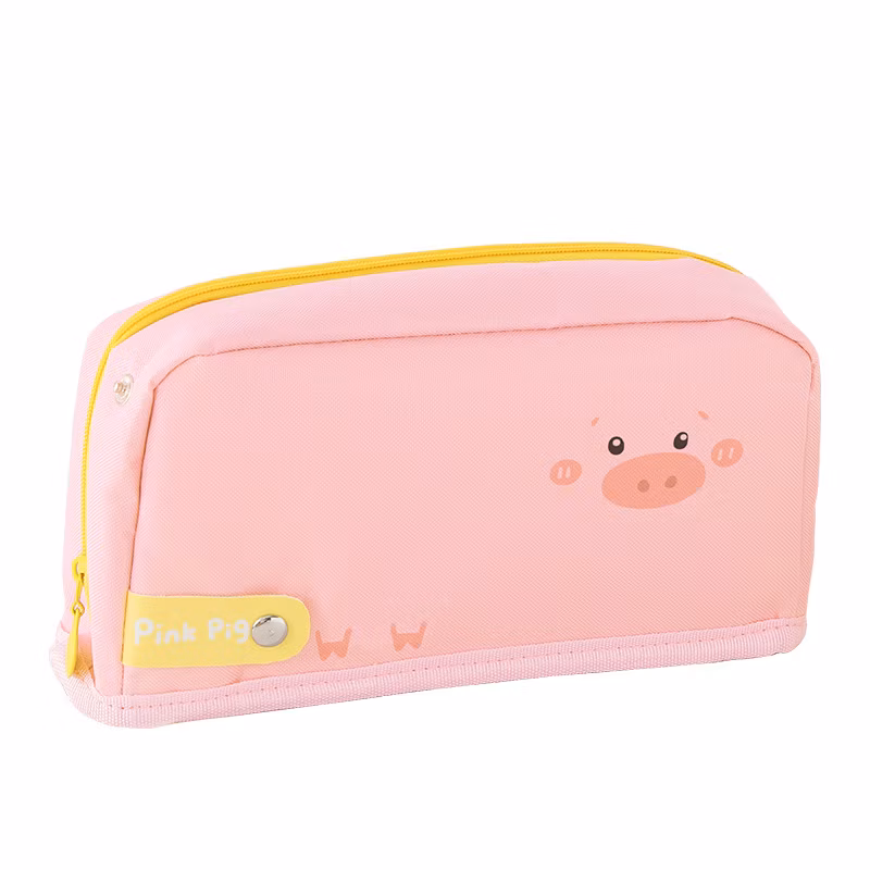 Factory Price Large Capacity Pen Case Cute Pen Bag Office Stationery Bag Pencil Case