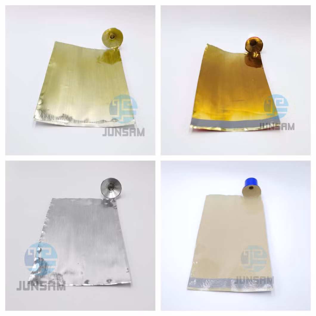 Multicolored Silk Screen Printing Cosmetic Aluminum Tube for Cream Hair Dye