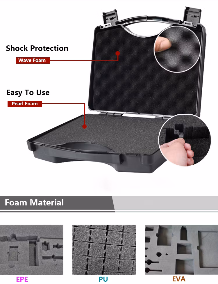 Portable PP Plastic Tool Case Small Packing Case High Quality PP Plastic Case