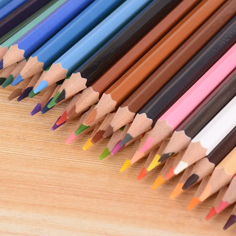72 Colors Water Soluble Tin Box Art Pencil Set Colored Pencils for Drawing