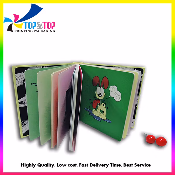 Paper Board 3D Children Book Printing / Hardcover Pop-up Book Top Quality Cheap Price