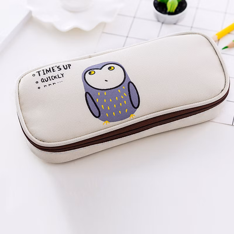 South Korea’ S New Student Stationery, Simple Good Morning Party Pencil Case, Multi-Function Pencil Case, Clamshell Pencil Case, Customized