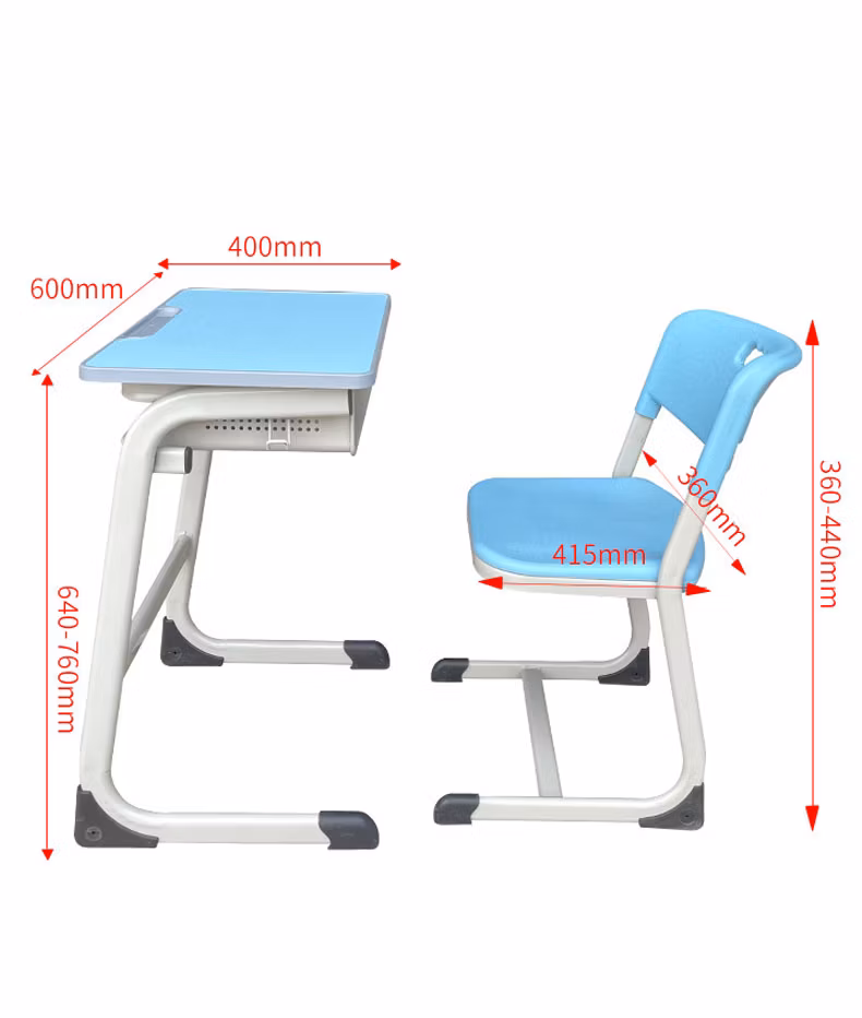School Desks and Chairs Set School Furniture Modern Student Desk and Chair