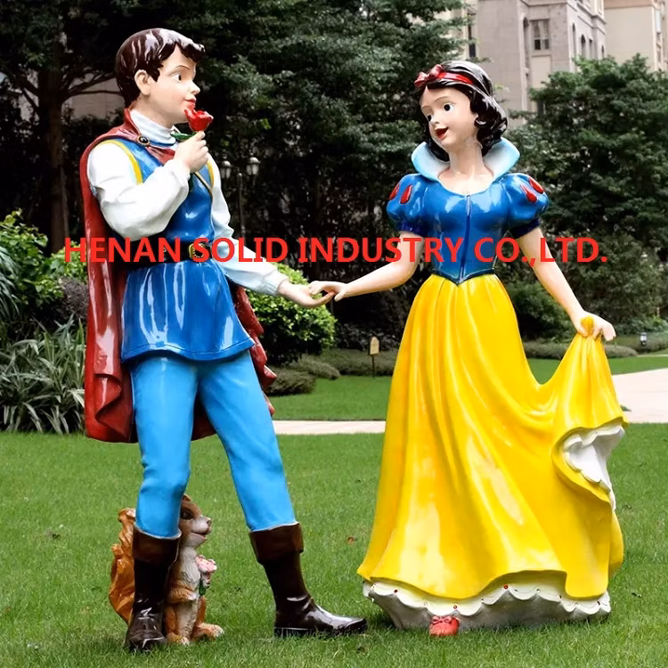 Cartoon Charaters for Display Made by Glass Fibre
