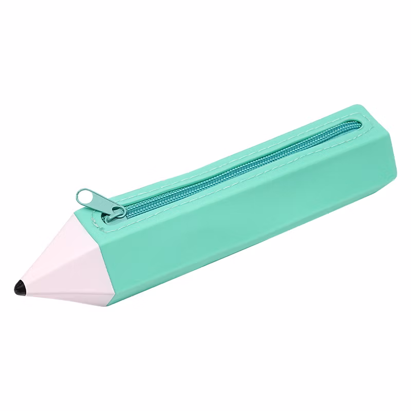 New Silicone Pencil Case for Elementary and Middle School Students Convenient Stationery Box