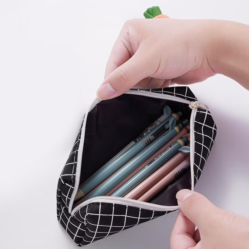 Wholesale Large Capacity Student Pen Pouch Bag Cute Pencil Case for School