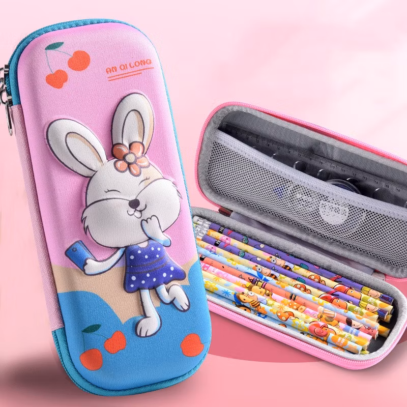 (WD6161) Pen Bag Writing Case Pencil Case Large Capacity 3D Three-Dimensional Multi-Compartment Pencil Case for Primary School Students Childrenschool Supplies