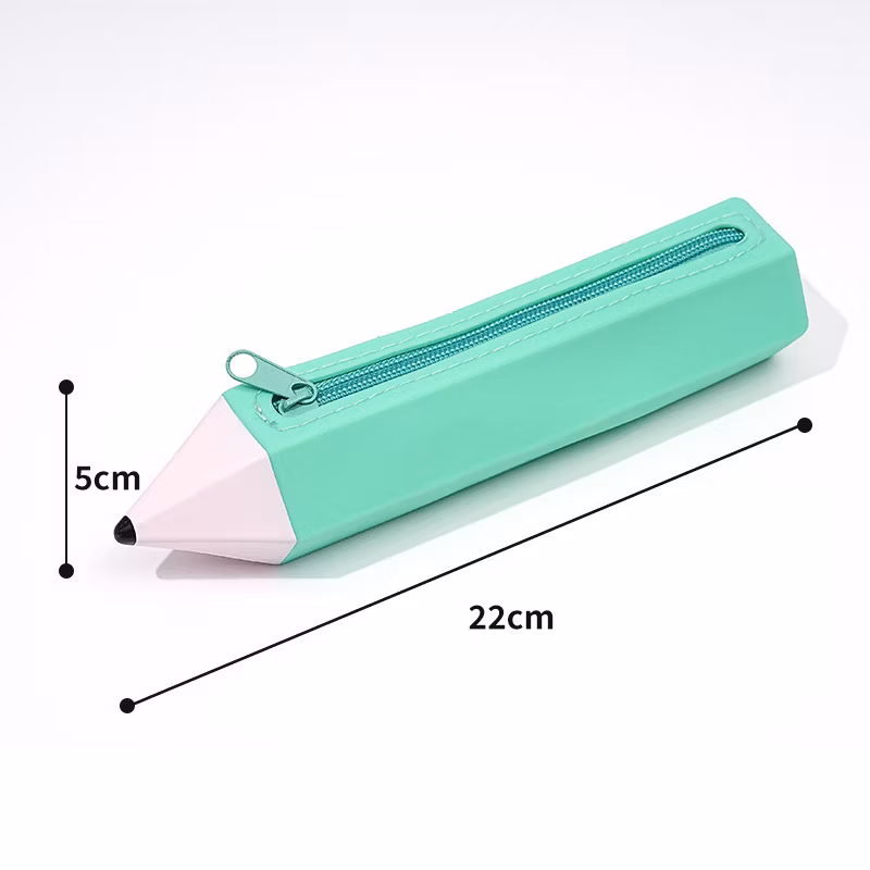 New Silicone Pencil Case for Elementary and Middle School Students Convenient Stationery Box