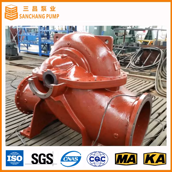 Axial Split Case Centrifugal Circulation Water Pump with Cos200-520 (1450rpm)