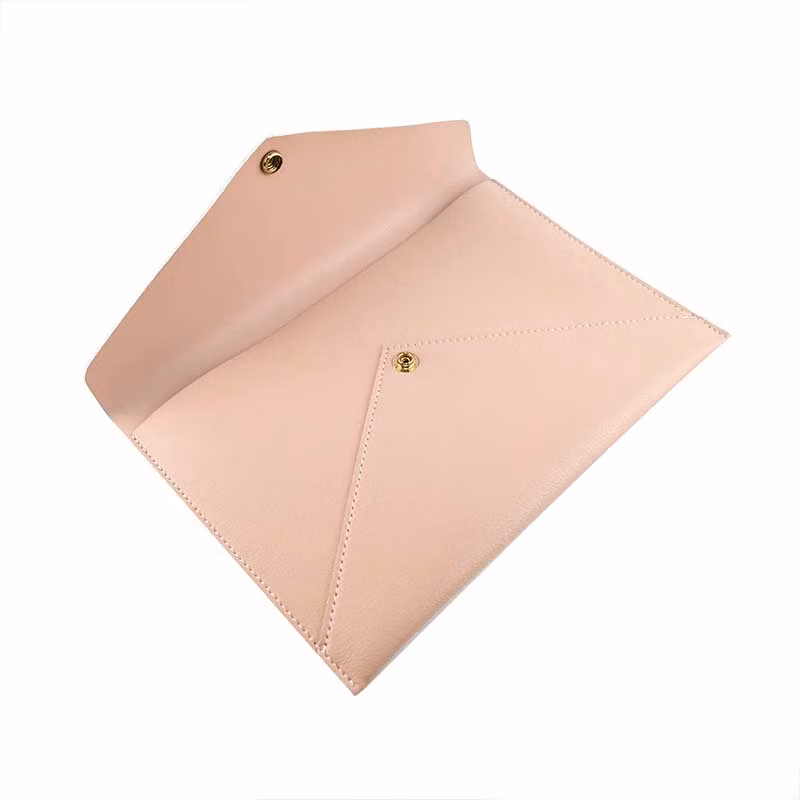 Waterproof Thin Document File Bag Folder PU Leather A4 Envelope Portfolio Expanding Organizer Storage Case