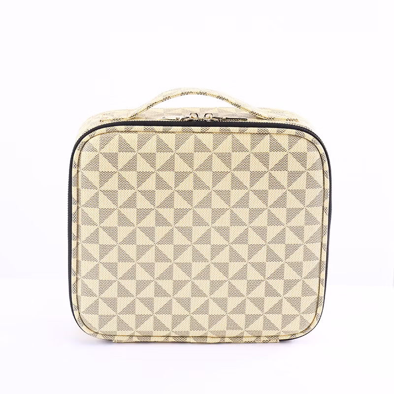 Amazon Popular Multifunctional Portable Ladies Makeup Bag Storage Multi-Layer Custom Makeup Tool Case Travel Cosmetic Bag Women Makeup Case