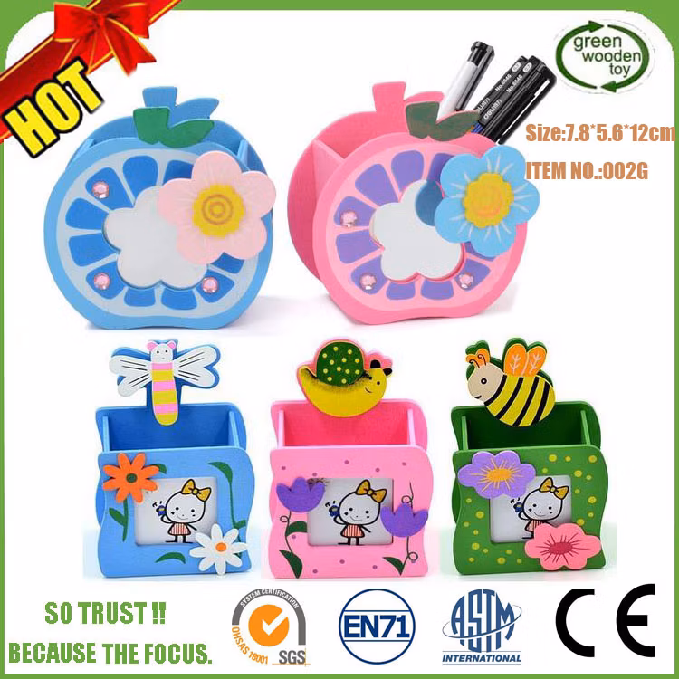 2022 Plastic Elephant Animal Shape Wooden Pencil Pen Case