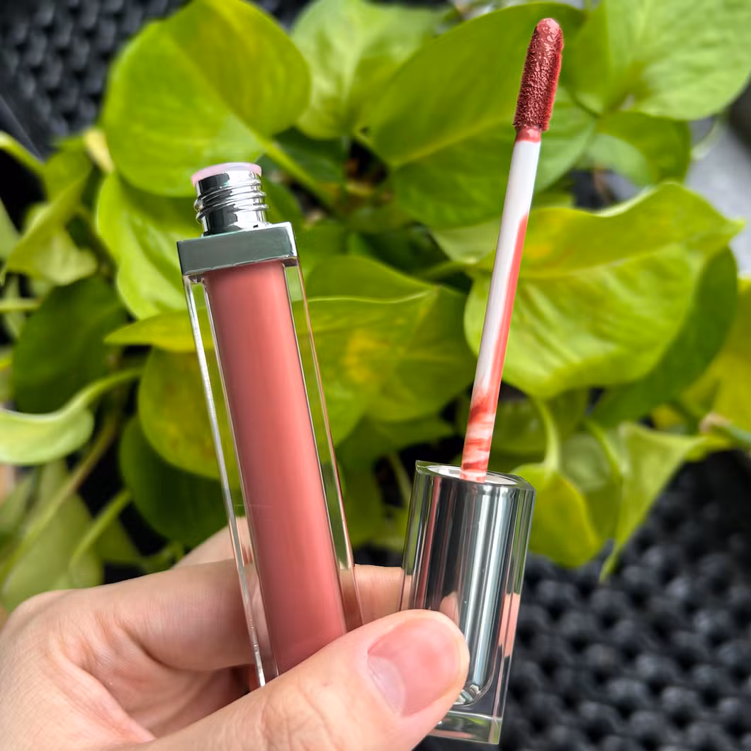 Custom Logo Matte Lip Makeup Long Lasting Private Label Cosmetics with GMPC