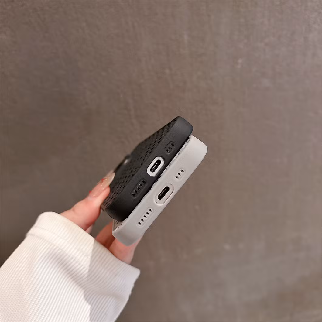 Magnetic Stand with Cooling Holes TPU Mobile Phone Case