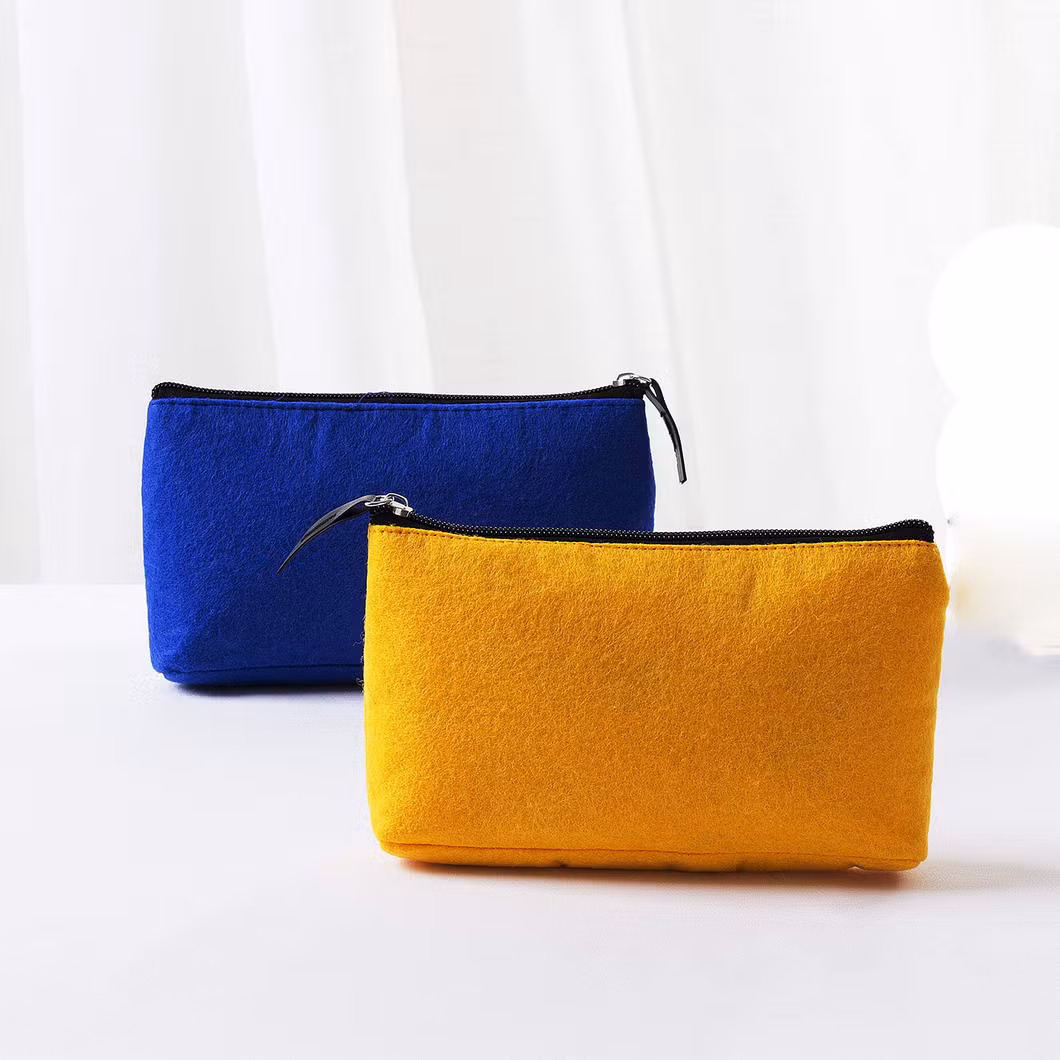 Stylish Zipper Pencil Case for School Supplies with Custom Logo