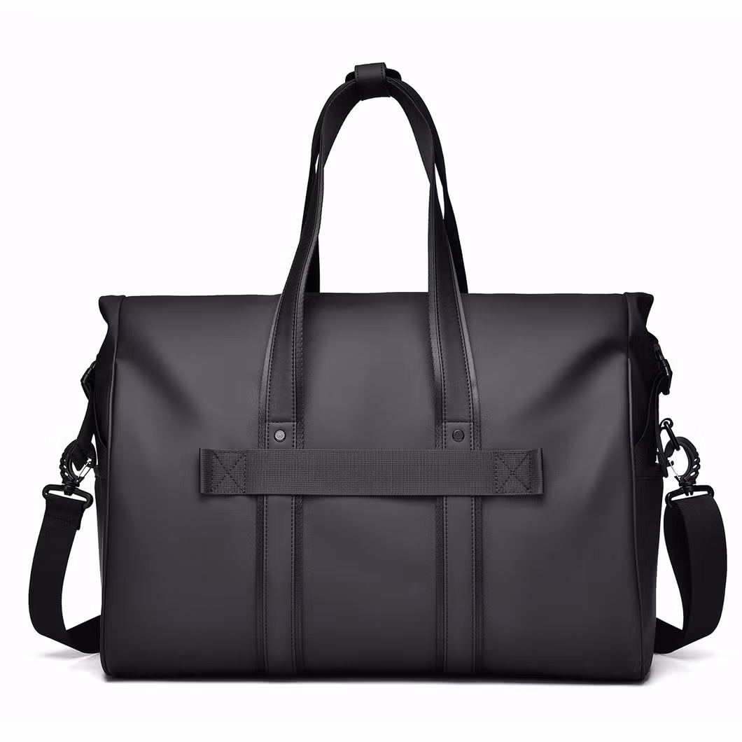 Large Capacity Fitness Travel Duffel Bag Wet Dry Separation Waterproof Polyester Sports Bag Cover Simple Carry-on Luggage Laptop Gym Weekend Overnight Tote Bag
