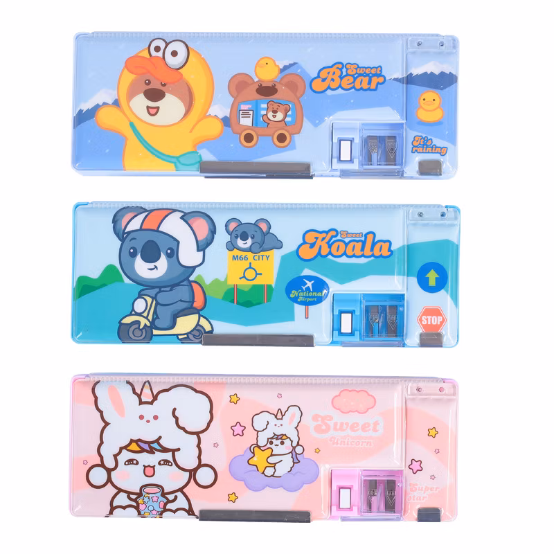 Multifunctional Cute Animal Creative Student Pencil Case