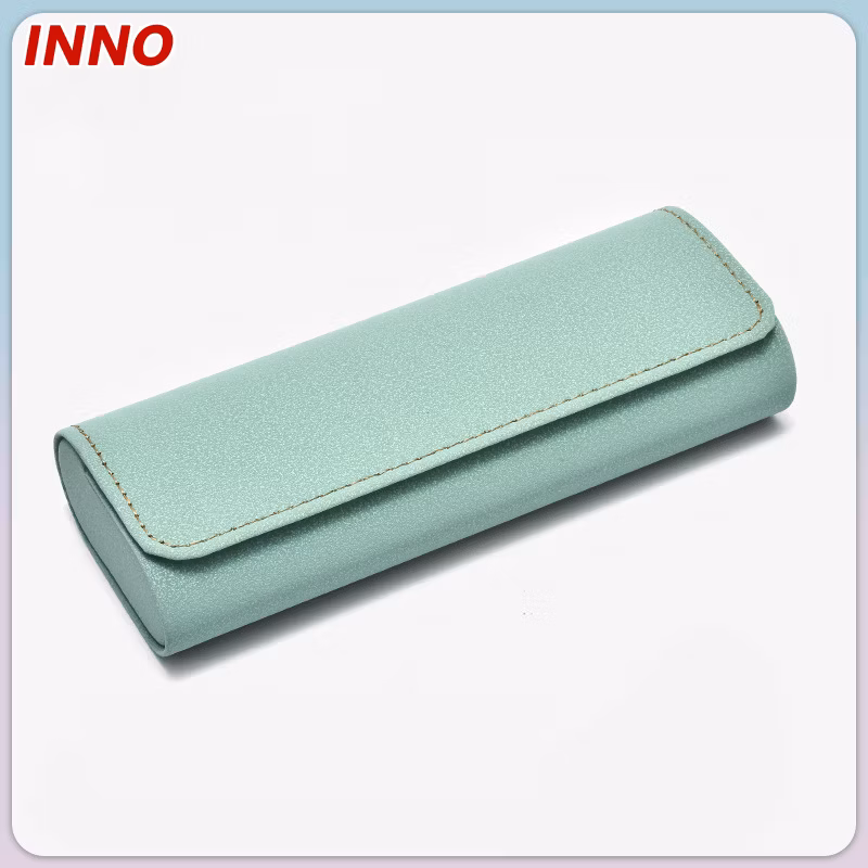 Inno-T105 Glasses Box Solid Colour Sewing Girl Portable Crush-Resistant Male Retro Creative Personality Sunglasses Storage Case Eco-Friendly