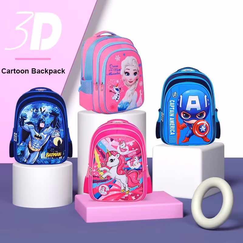 Wholesale High Quality New Design 3D EVA School Bags Students Waterproof Kids Children Durable Bacpack