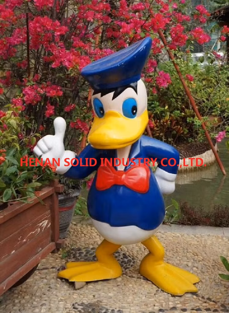 Cartoon Charaters for Display Made by Glass Fibre
