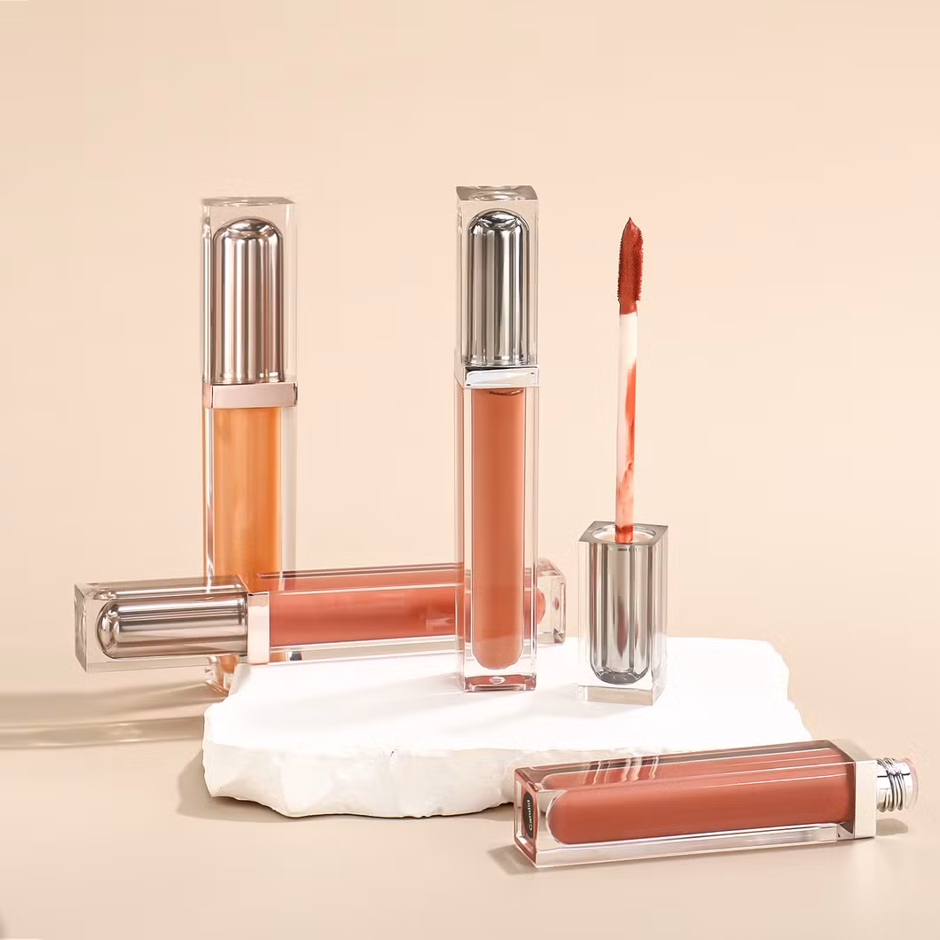 Custom Logo Matte Lip Makeup Long Lasting Private Label Cosmetics with GMPC