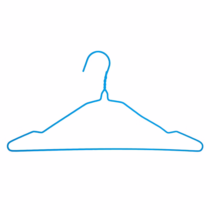 Children′s Clothing Rack Adult Clothes Hanger Wet and Dry Clothing Drying Rack Non-Slip DIP Plastic Hanger