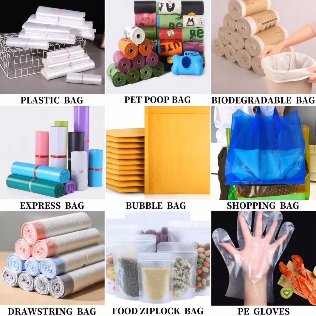 Wholesale Customized Large Capacity Durable Grocery Retail Plastic Bags, Factory Price