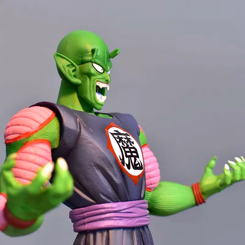 Dragon Ball Z Piccolo Big Devil Big Solid Hand Standing Piccolo Model Box Anime Figure Cartoon-Character