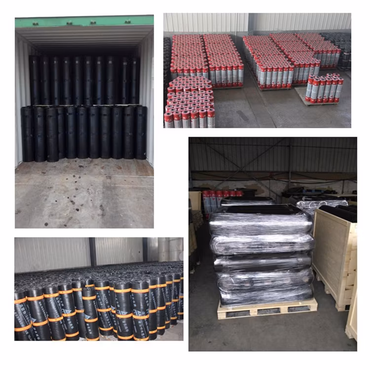 Torched Flat Roof Sbs Modified Bitumen Roll Waterproofing Membrane 3mm