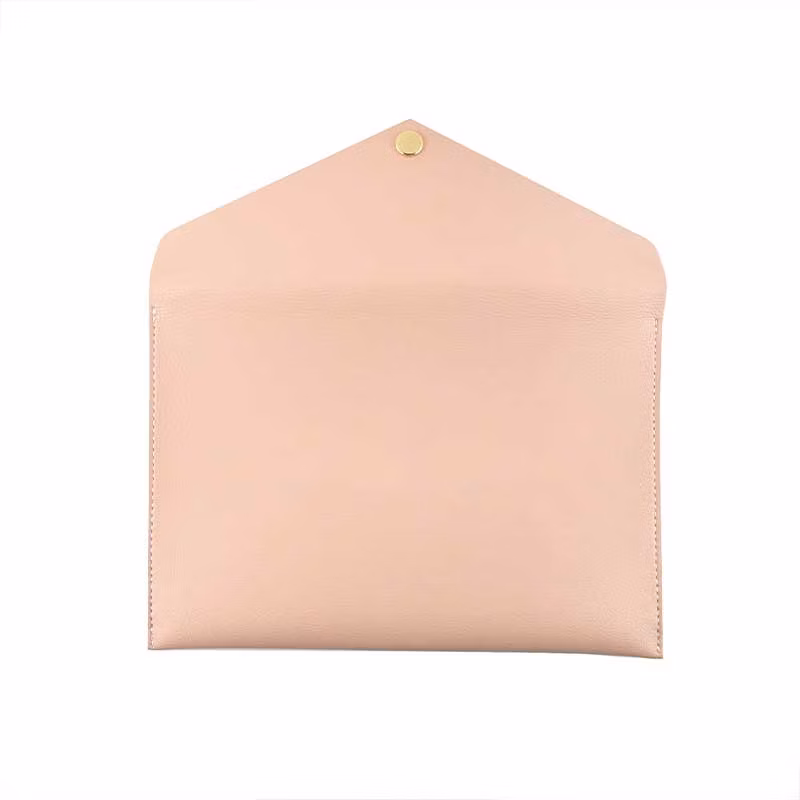 Waterproof Thin Document File Bag Folder PU Leather A4 Envelope Portfolio Expanding Organizer Storage Case