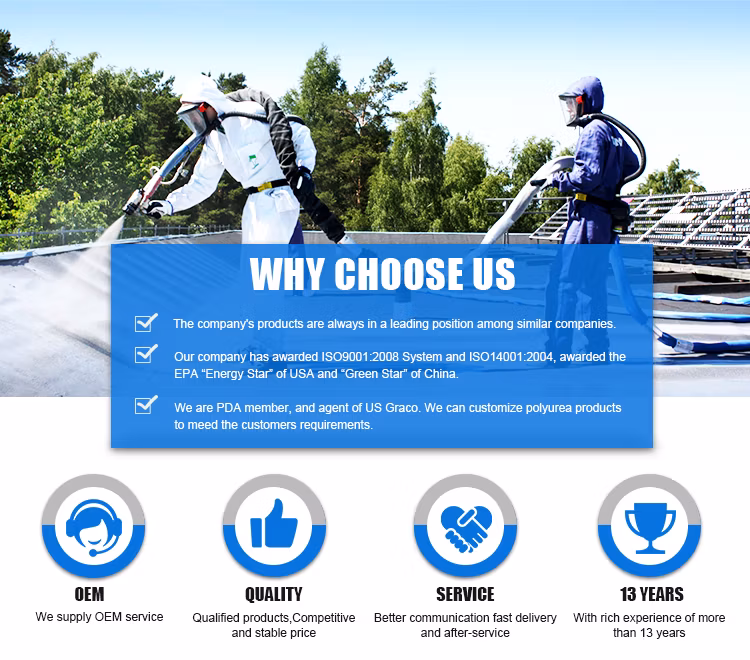 New Material Cold Applied Polyurea Elastomer for Anticorrosion Waterproofing
