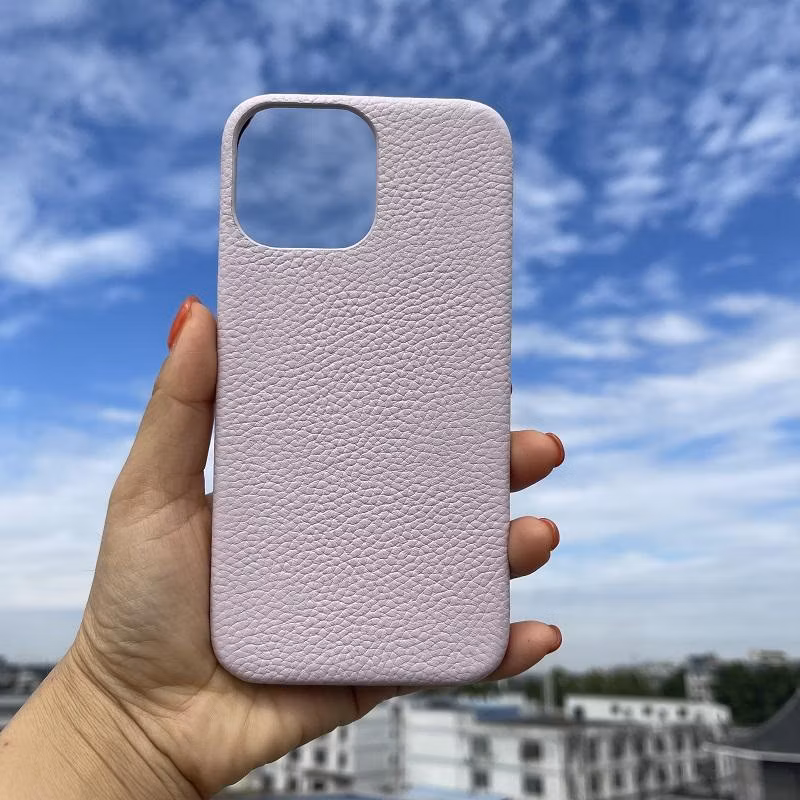 High Quality Multicolor Genuine Leather Phone Case for I Phone 13 Leather Case