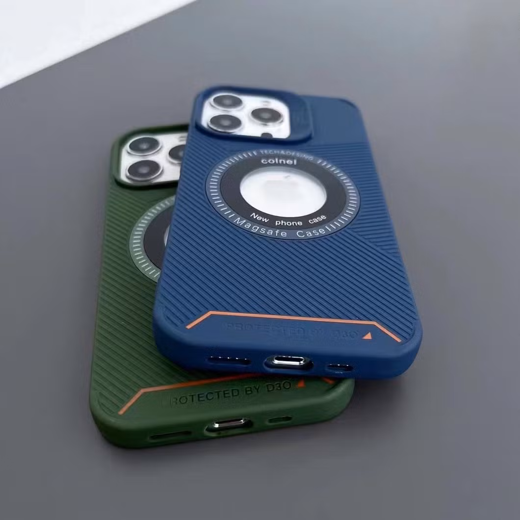 Mobile Phone Case 14plus Solid Color New Style 13 Hollow Carbon Fiber 12 Creative 15 PRO Max