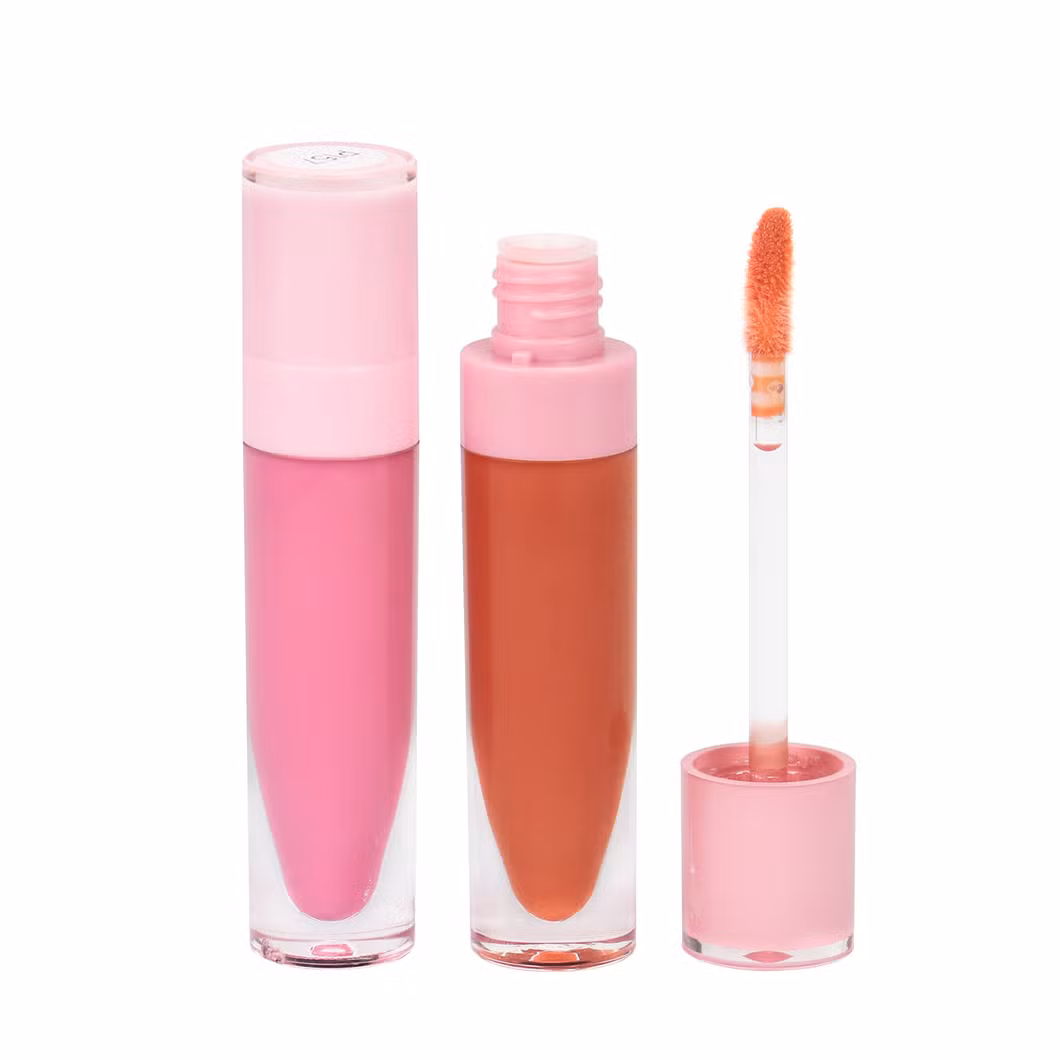 Matte Lip Gloss Cosmetics Private Label with Matte Finish Free Samples Bulk