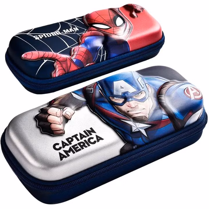 Hard Shell PU Cover School 3D EVA Customize Kids Custom Pencil Case for Students Children Girls